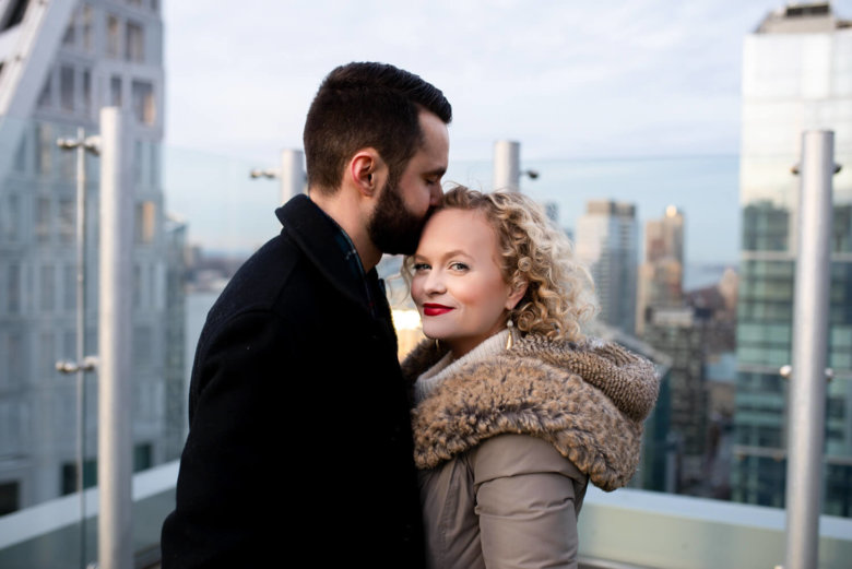 Amanda Jane Cooper Engagement Session with ALN Images in New York City.