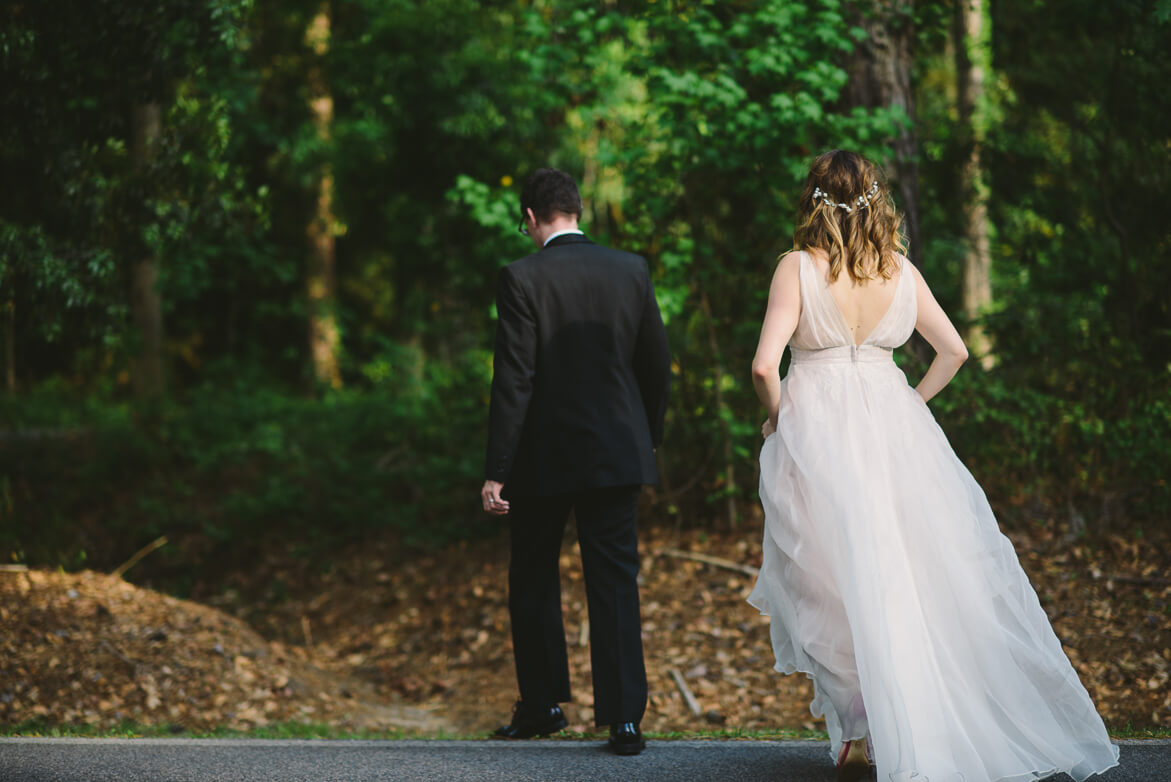 Wedding travel photography outdoors at Hilton Head South Carolins