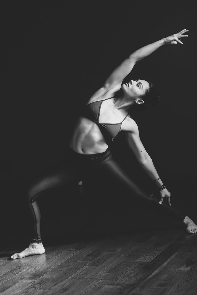 Los Angels yoga portrait photography