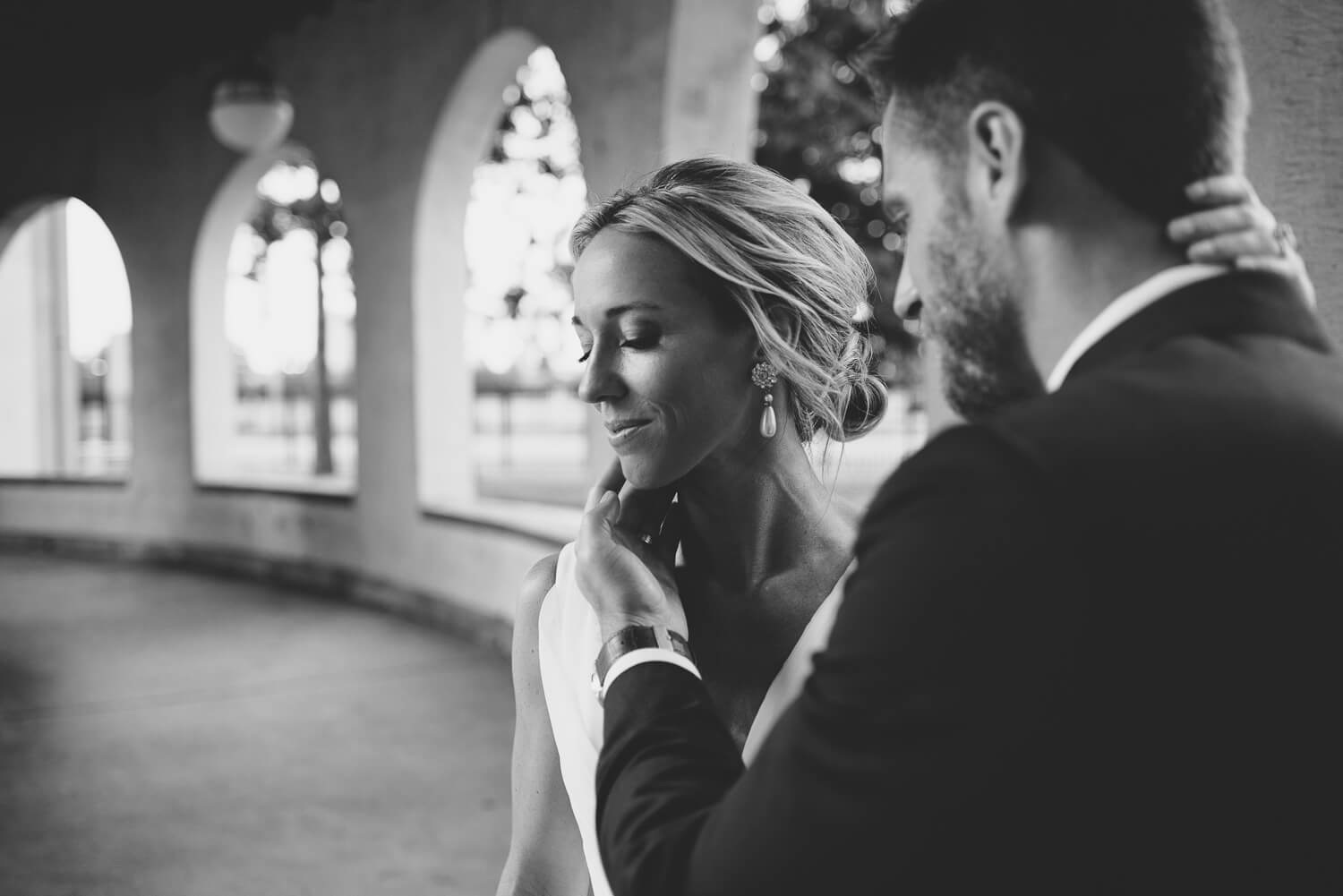 Wedding travel photography outside portrait