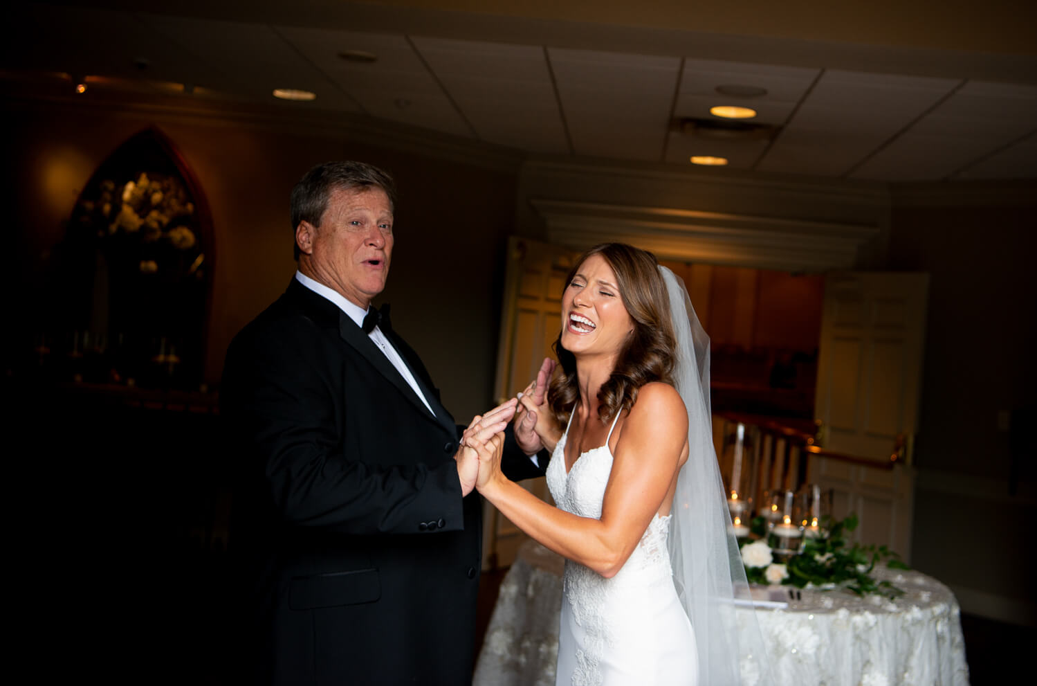 Wedding travel photography reception